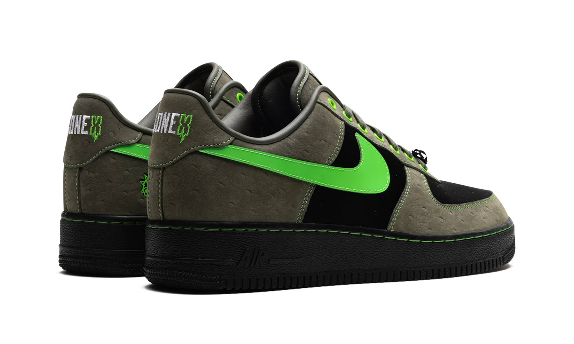 Modern Casual Non Marking Tread Air Force 1 Low "RTFKT - Undead"