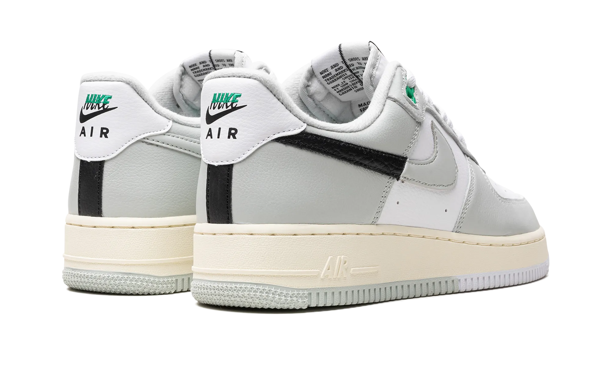 Lightweight Feel Air Force 1 Low "Split - Light Silver"