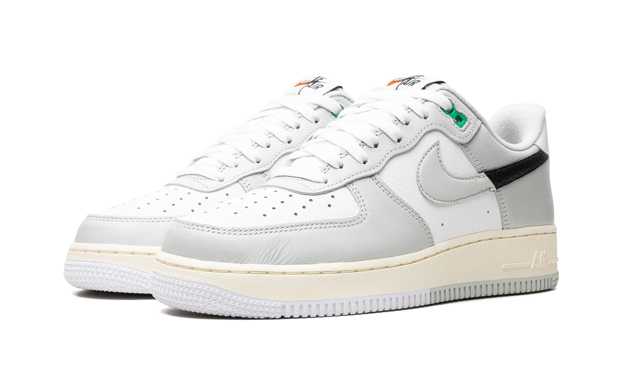 Snug fit Air Force 1 Low "Split - Light Silver"