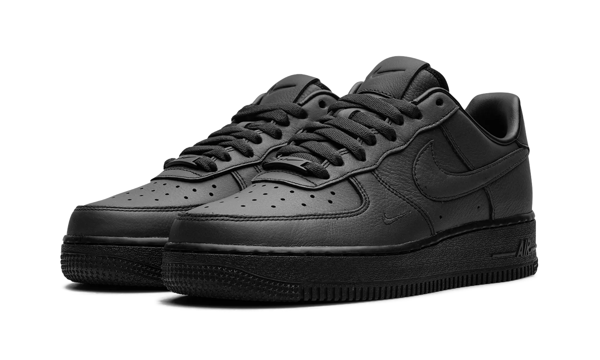 Air Force 1 Low ".SWOOSH - Triple Triple Black" Odor Resistant Technology Any Weather