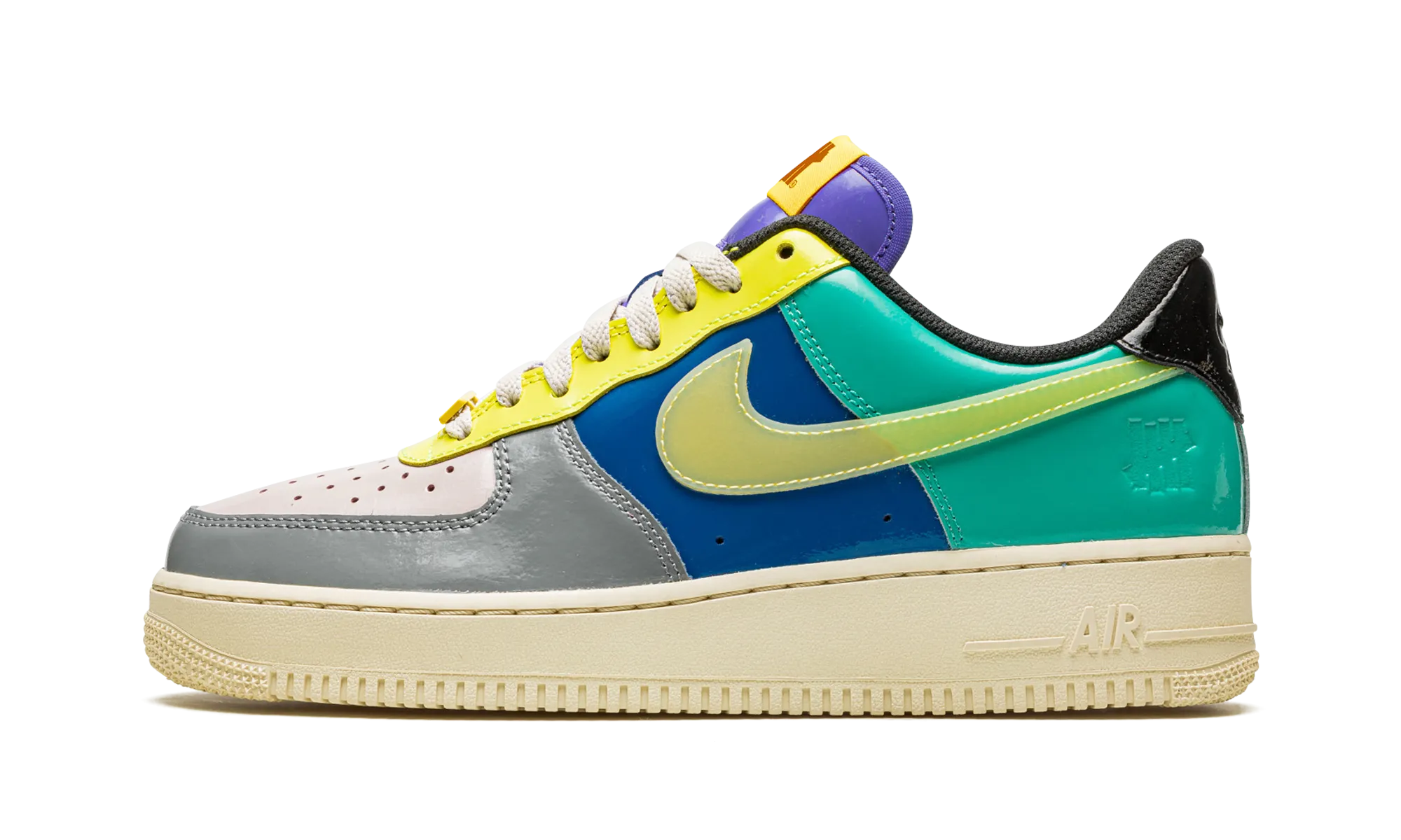 Air Force 1 Low "UNDEFEATED - Multi Patent" Flat Knit Texture Bold Outsole Geometry