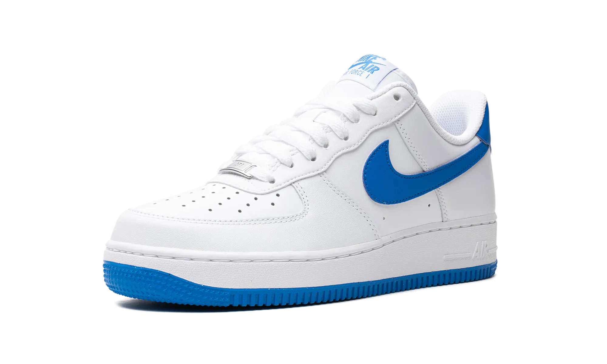 Comfort Footwear Air Force 1 Low "White / Photo Blue"