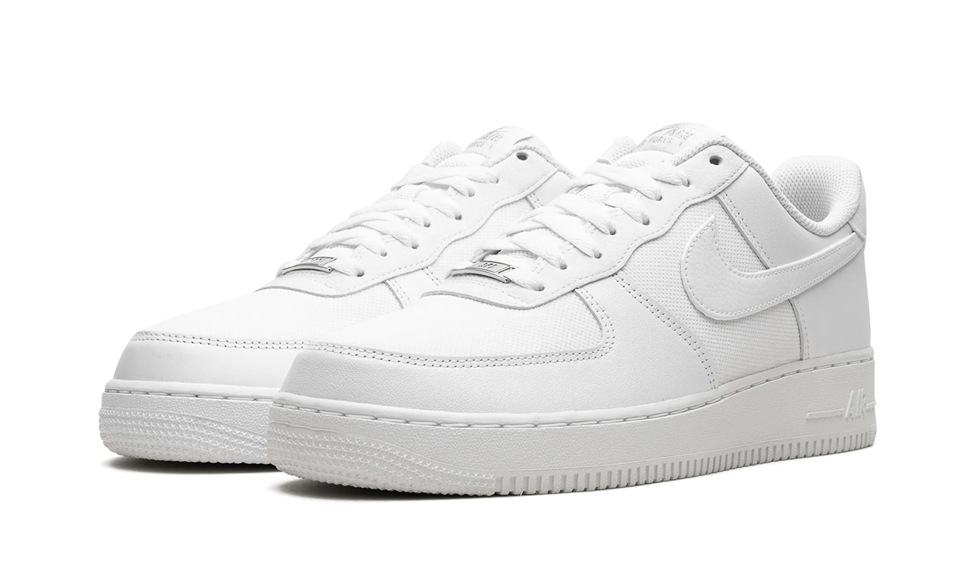 Air Force 1 Low "White/Silver" Anti Slip Traction Adaptive Landing Pad System
