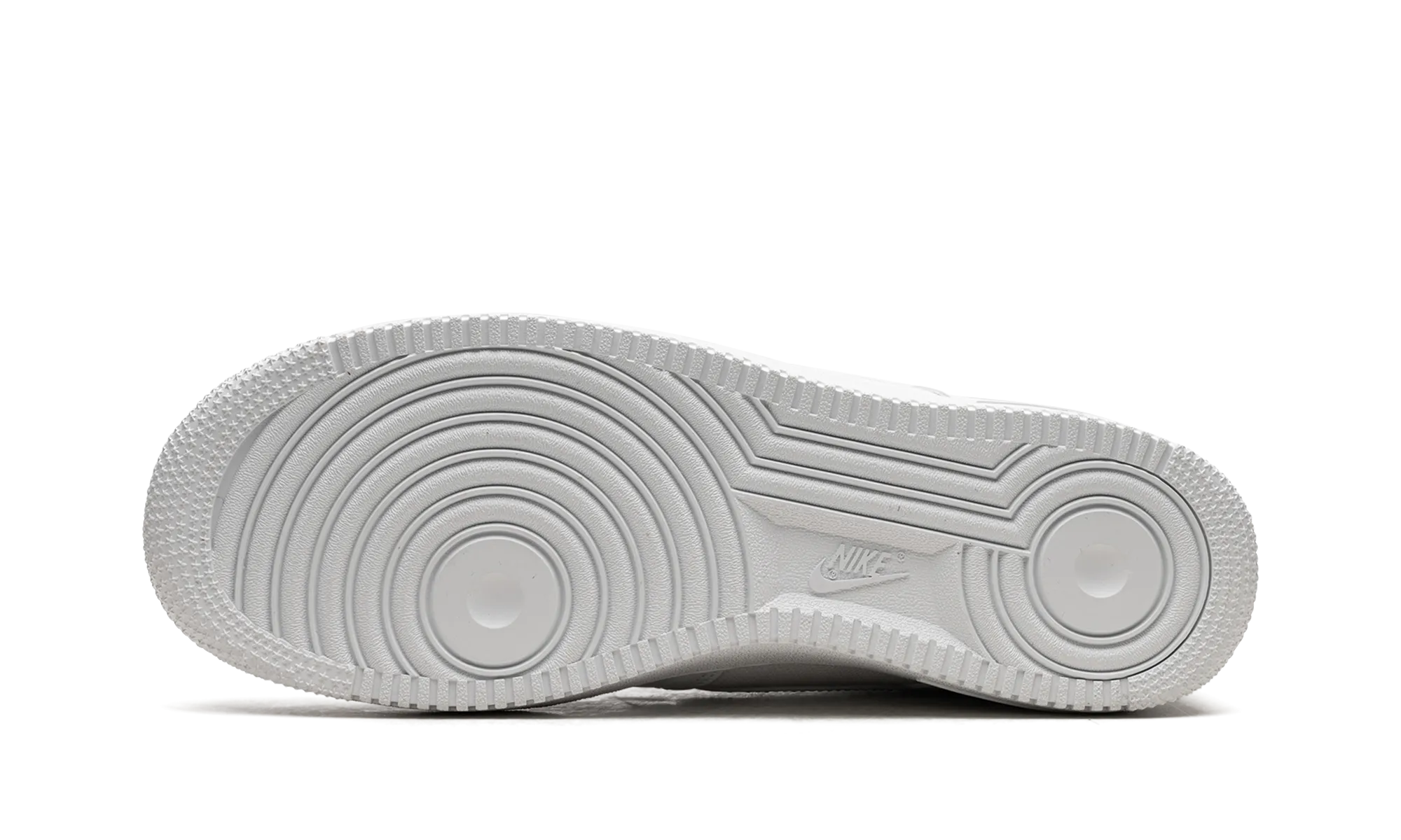 Air Force 1 Low "White/Silver" Heel Cushioning