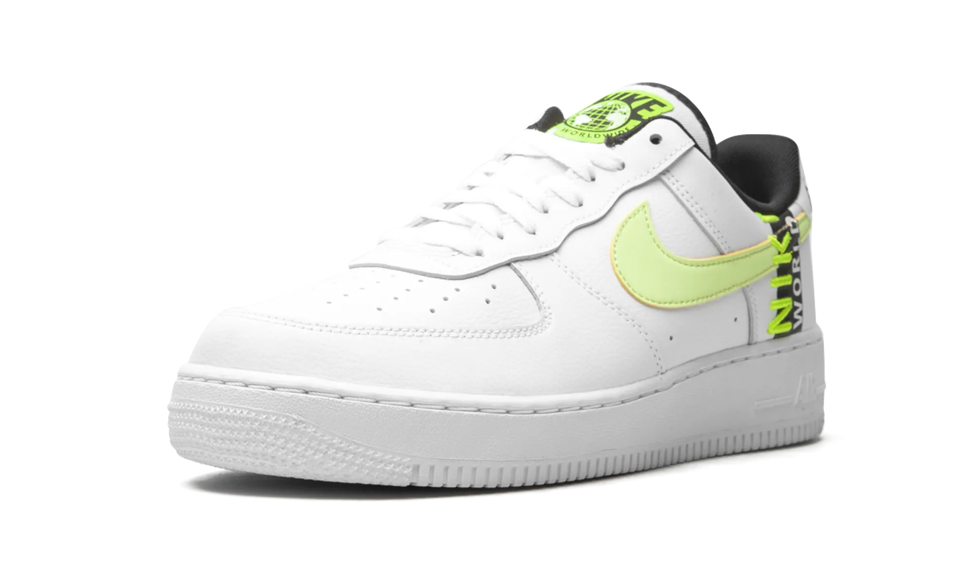 Walk Commute Stretchable Air Force 1 Low "Worldwide White Volt"