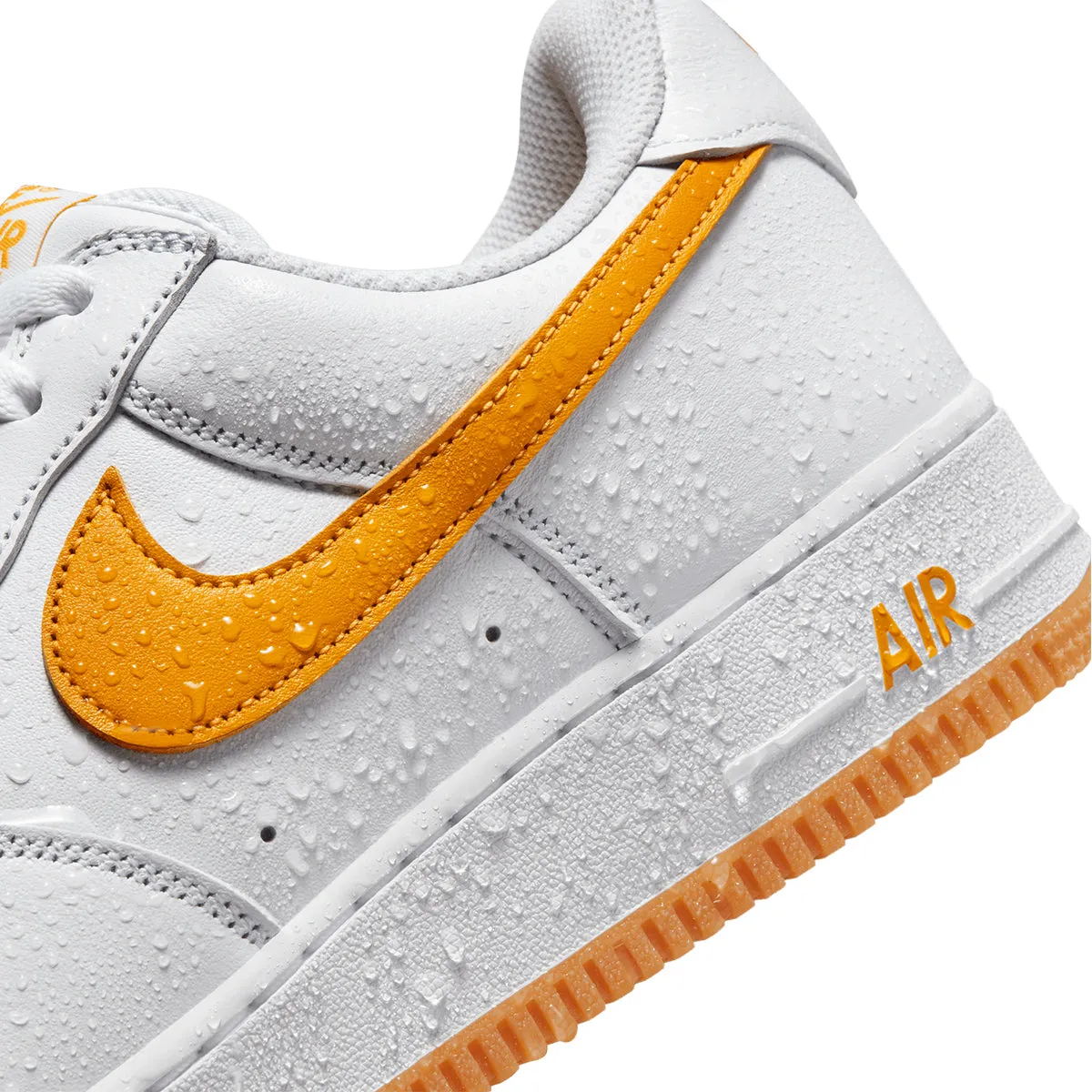 usual Plush traction Air Force 1 Low Retro QS 'Waterproof White University Gold'