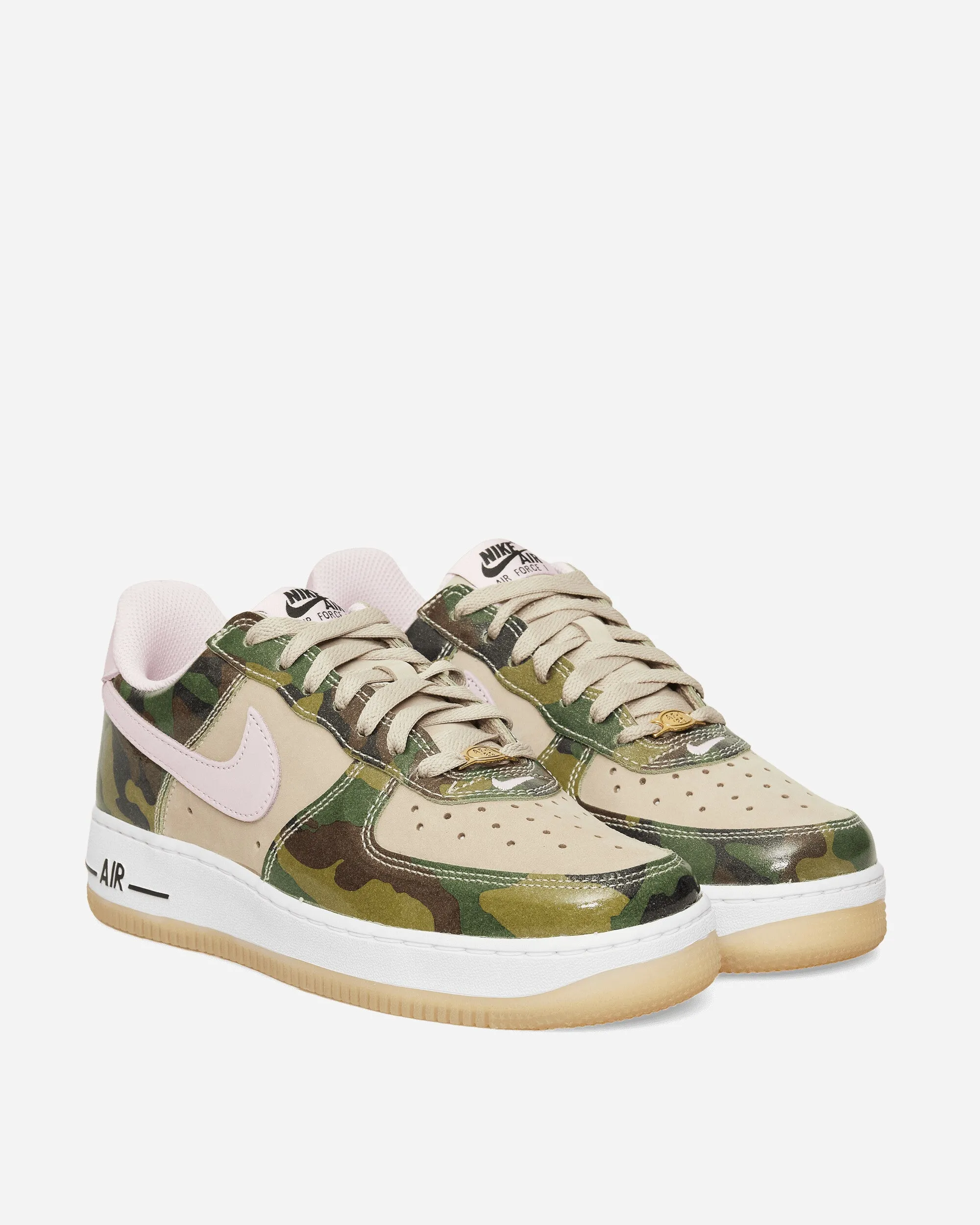 Air Force 1 Low Retro Sneakers Desert Khaki / Pink Foam Smart Design Sneaker Storage