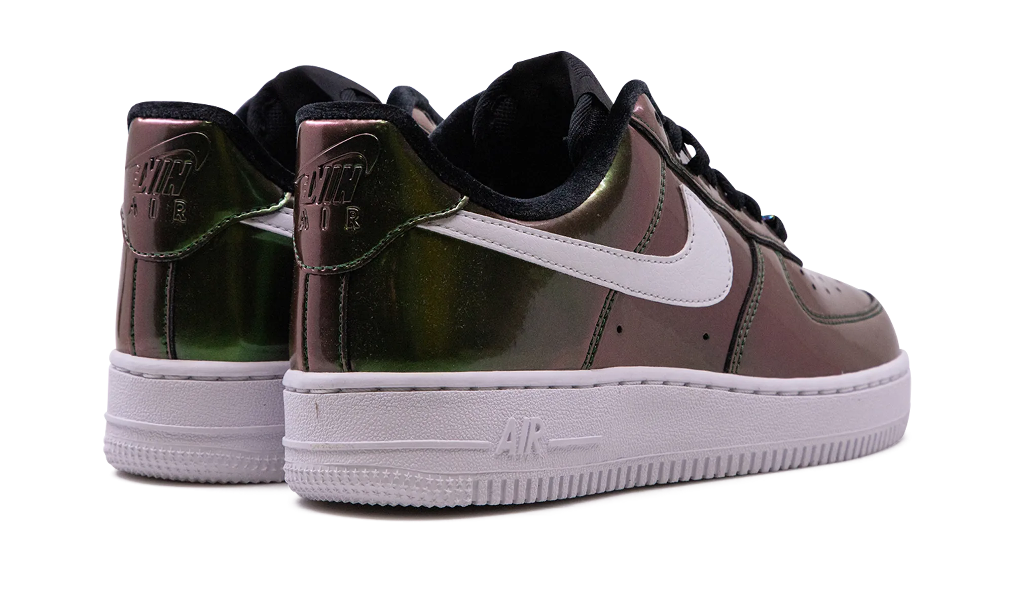 Stretch Knit Upper Signature Style Air Force 1 Low WMNS "Iridescent"