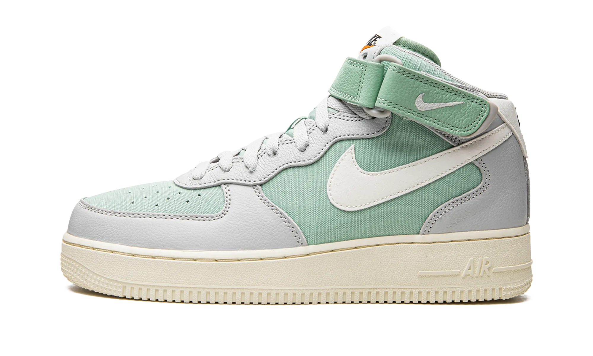 Balanced Base Walking Sessions Air Force 1 Mid '07 LX "Grey Fog Enamel Green"