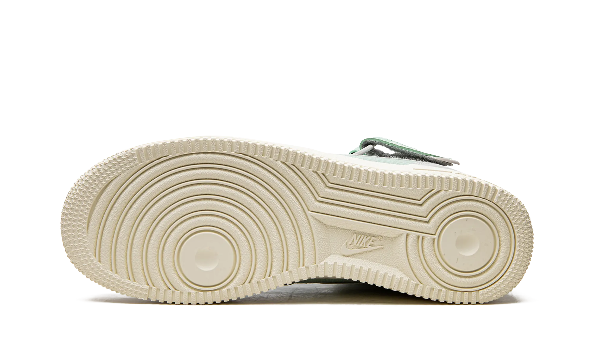 Air Force 1 Mid '07 LX "Grey Fog Enamel Green" Shock Diffusion