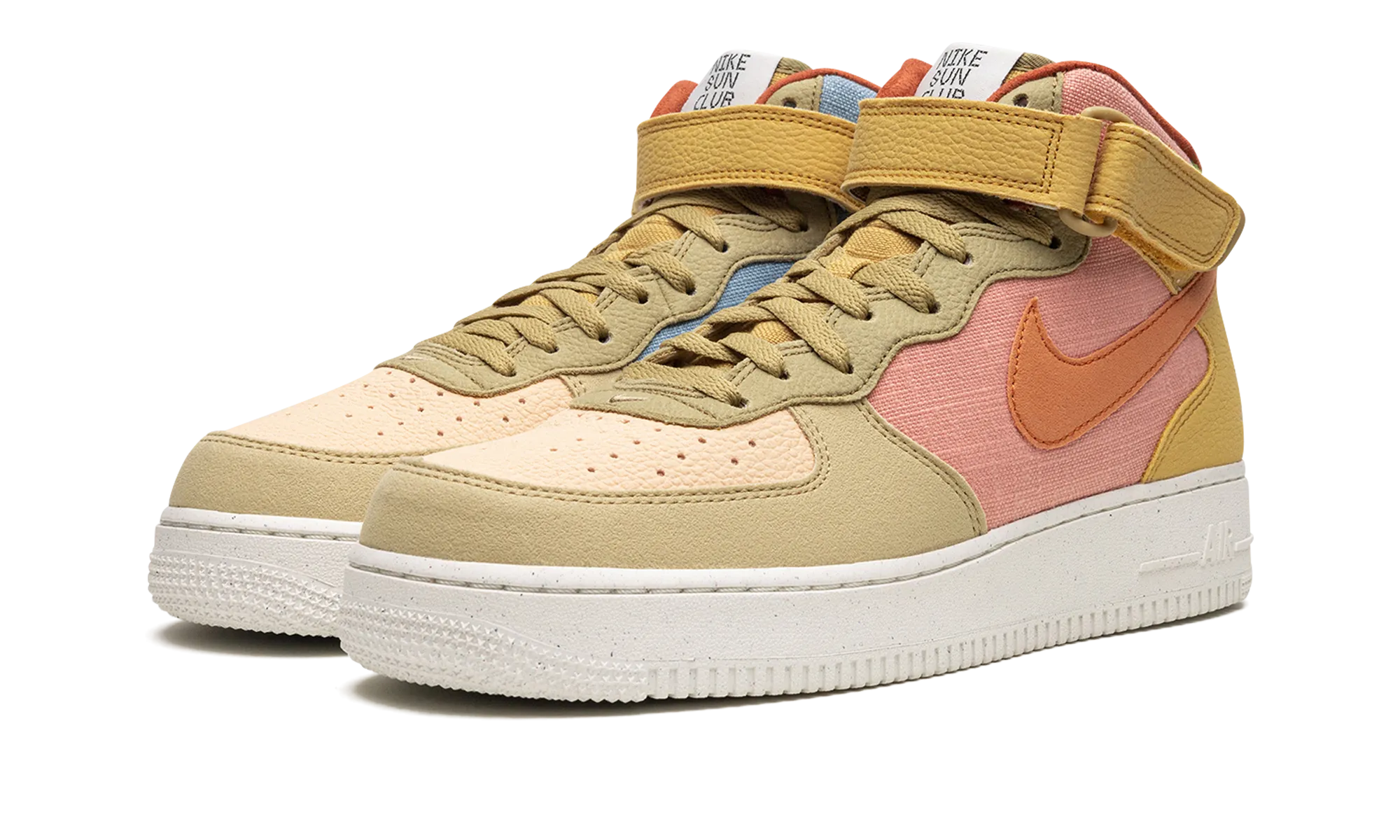 Air Force 1 Mid 07 NN "Sun Club" Midsole Foam Contoured Footbed Design