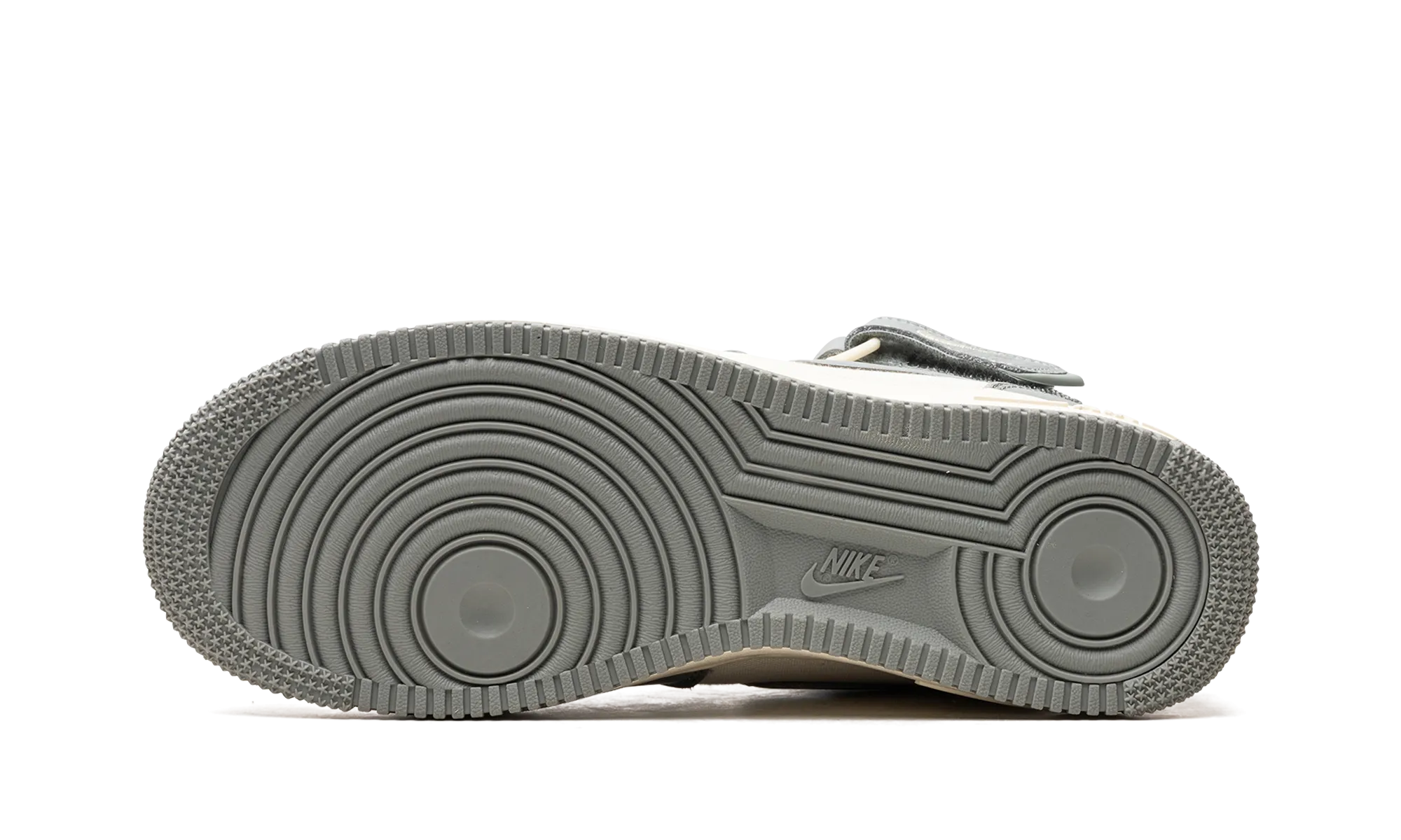 Air Force 1 Mid "Mica Green" Adjustable lacing Breathable Tongue Construction