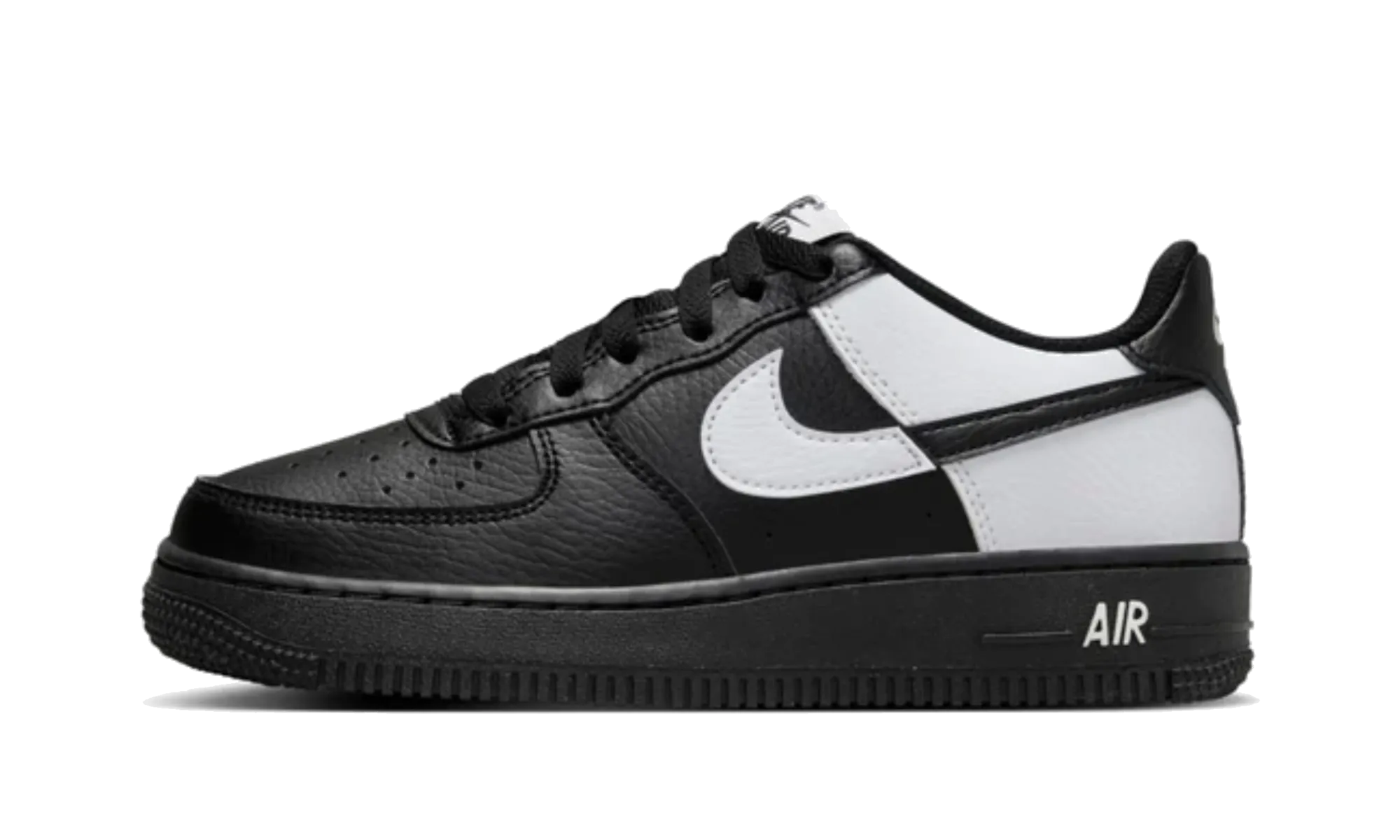 Air Force 1 Next Nature GS "Split Black White" Running Track Comfortable Run