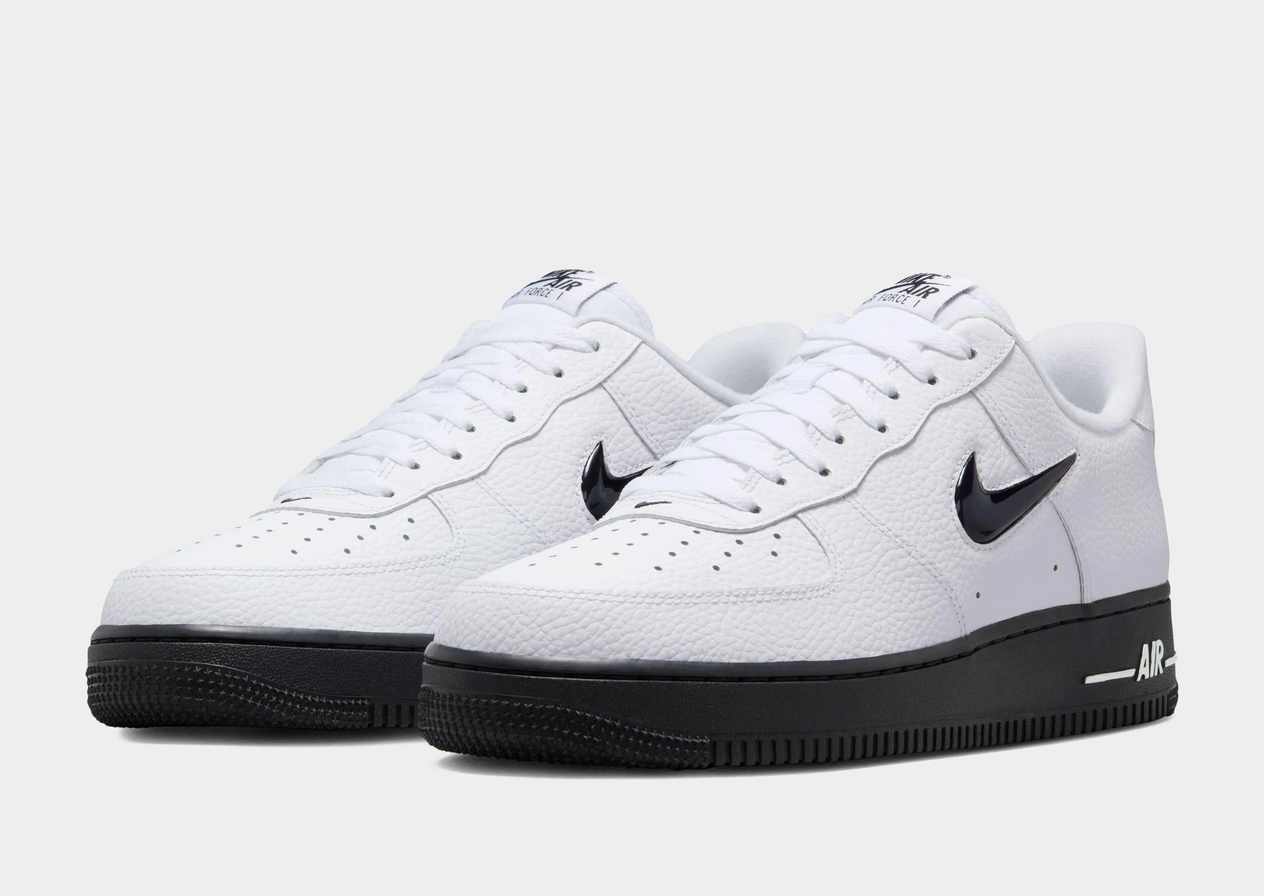 Platform Sole Flexible Groove Patterns Air Force 1