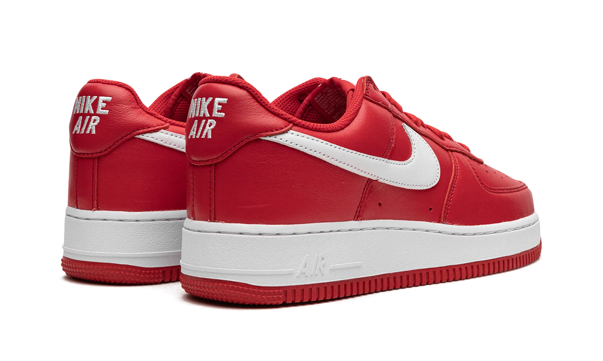 Air Force 1 "Color Of The Month - Red" Cushioned lining Fashion-forward materials