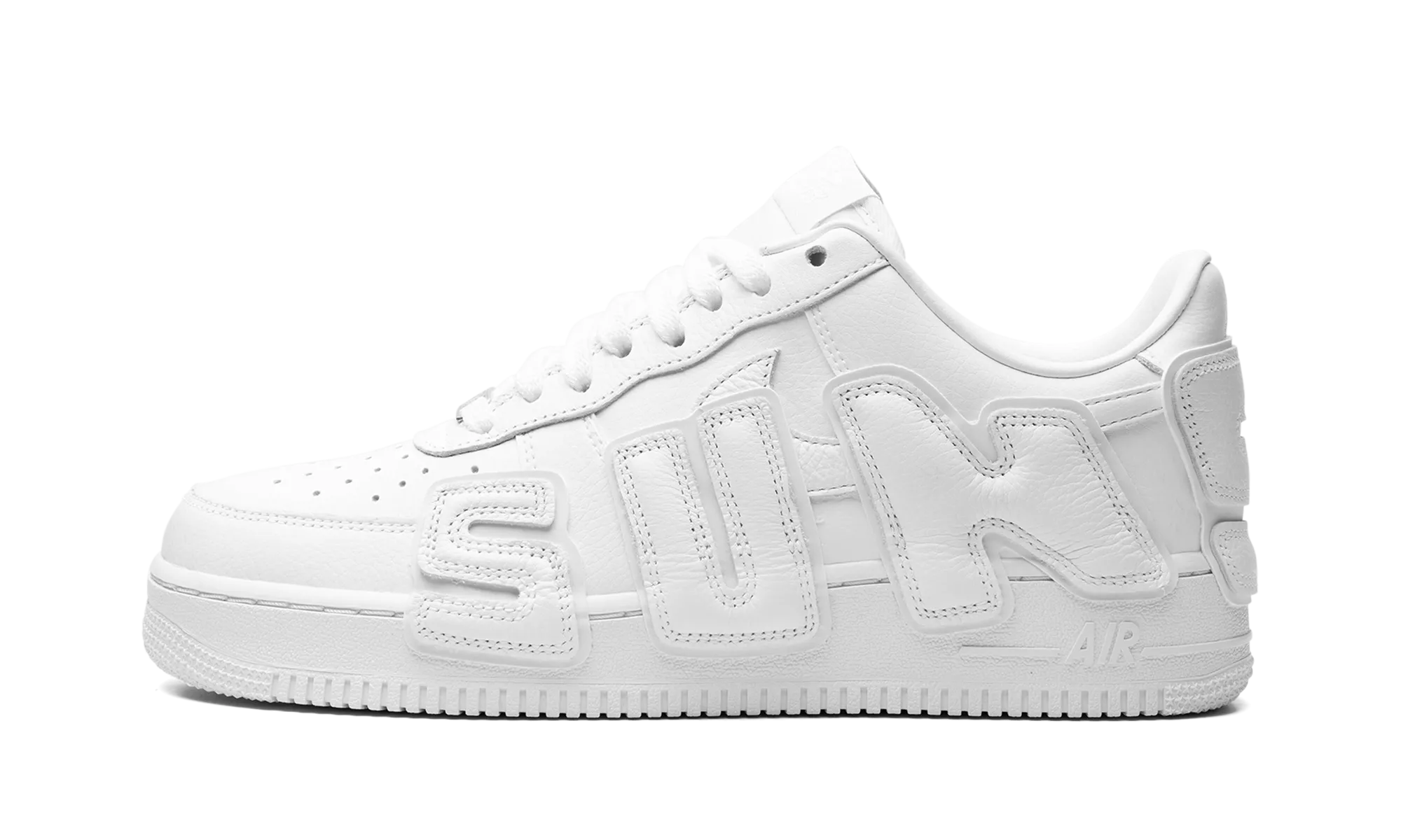 Air Force 1 "CPFM - Triple White" Durable Base Durable Lace System