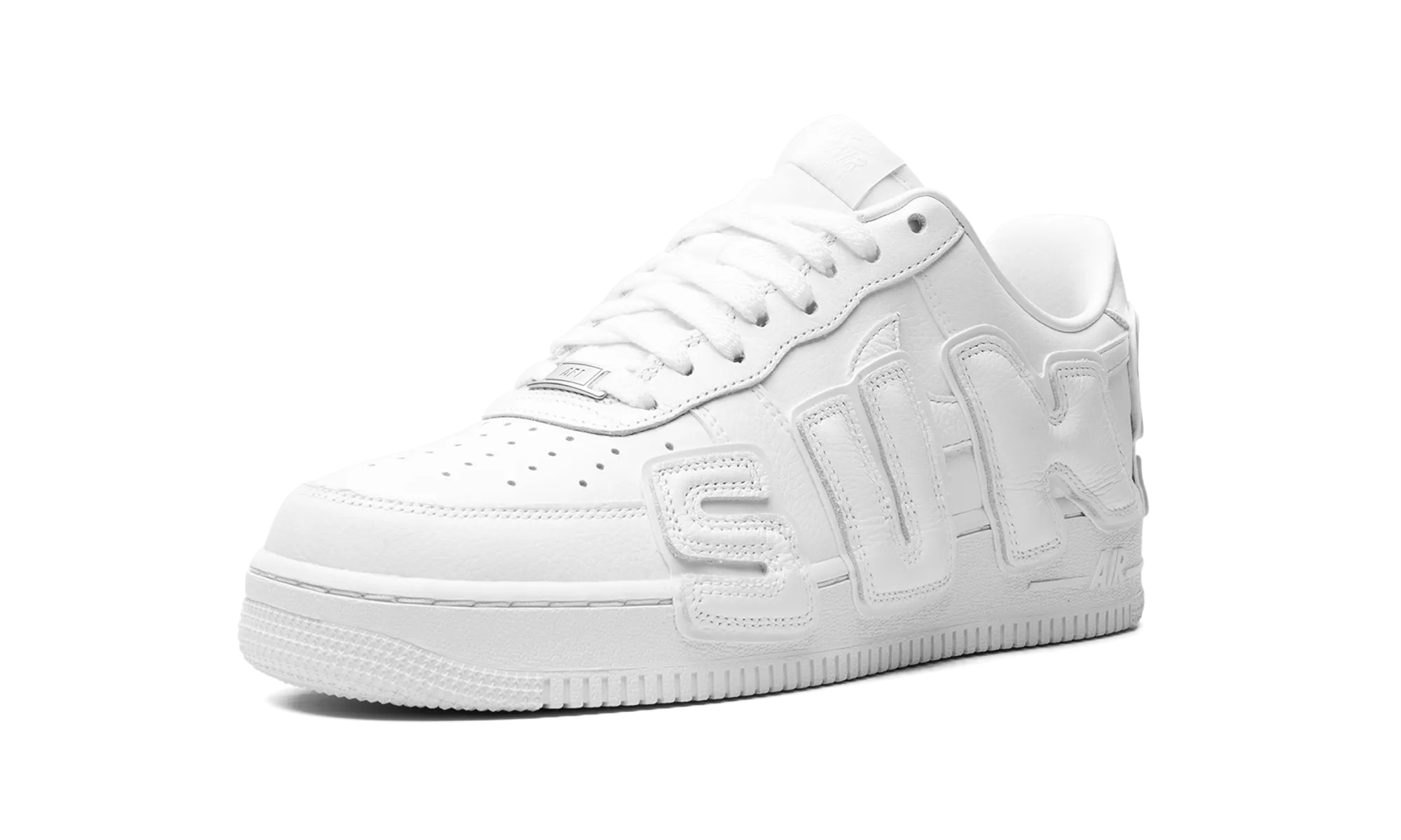 Sleek Style Reliable Sole Air Force 1 "CPFM - Triple White"