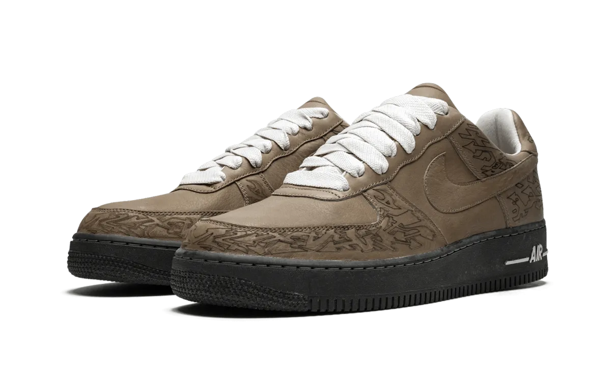 TPU plate Track ready Air Force 1 "STEPHEN MAZE GEORGES"