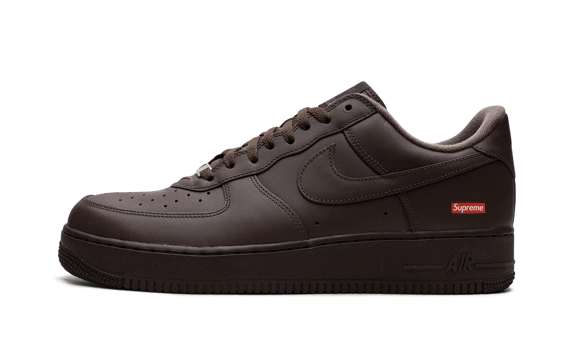 Air Force 1 "Supreme - Mini Box Logo Brown" All-Day Stability All-Round Wear