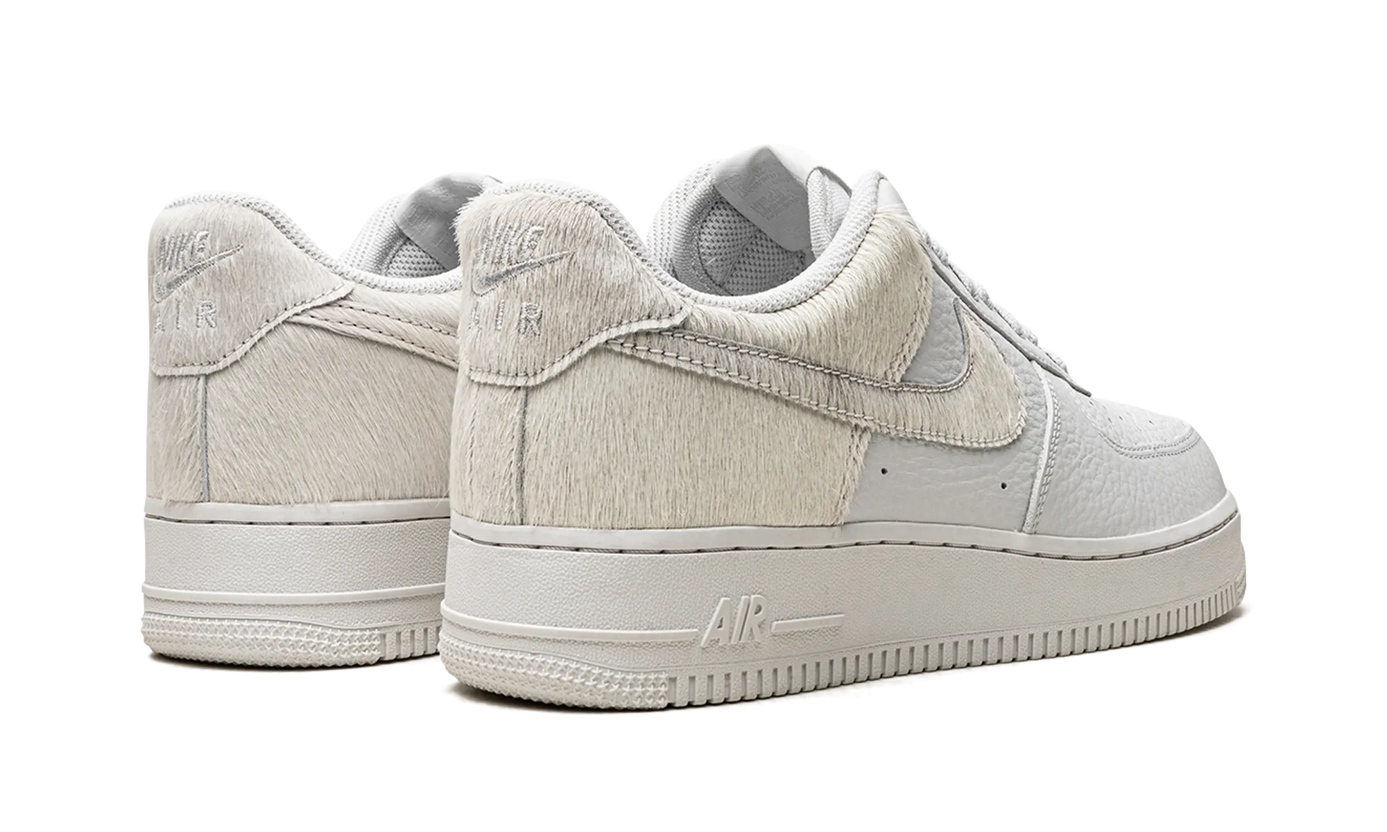 AIr Force 1 "White Pony Hair Heel" Walking Ease