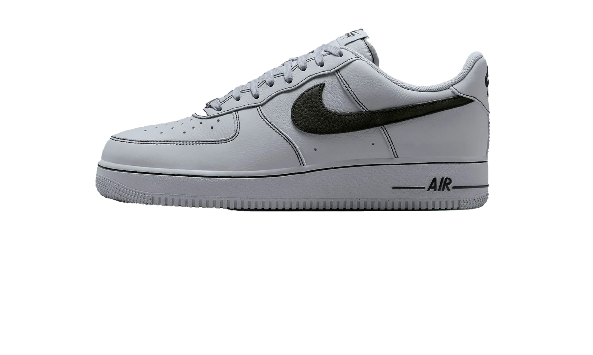 Air Force 1 "Wolf Grey" Zero Break In Quiet Walk