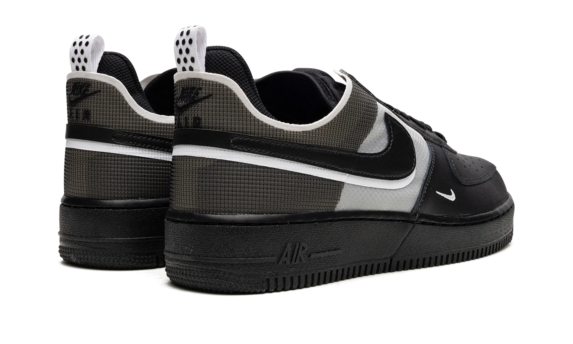 Air Force 1 React "Black / White" Timeless Look FlatSole