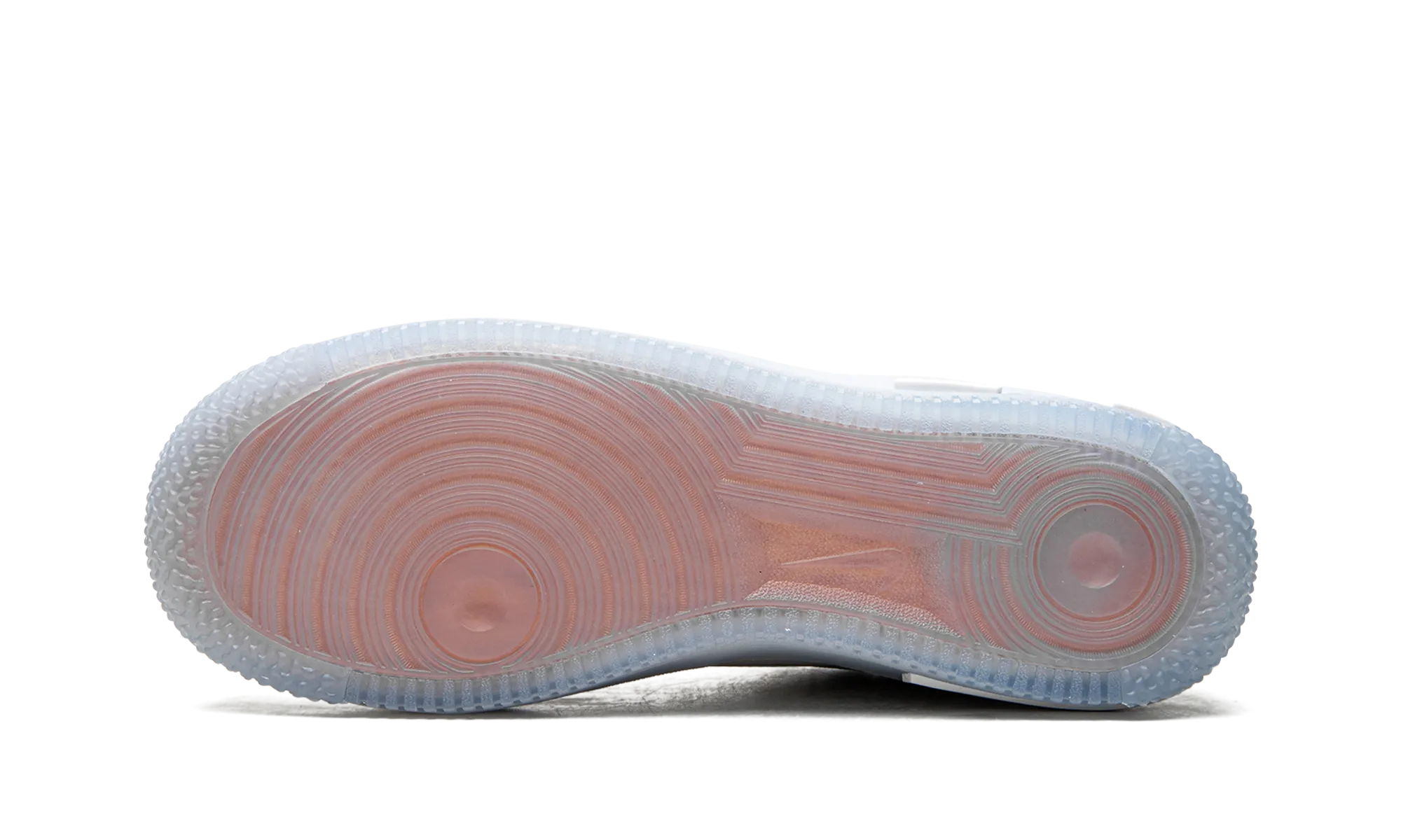 Air Force 1 React "White Ice" Tear Resistant Mesh High Rebound Outsole