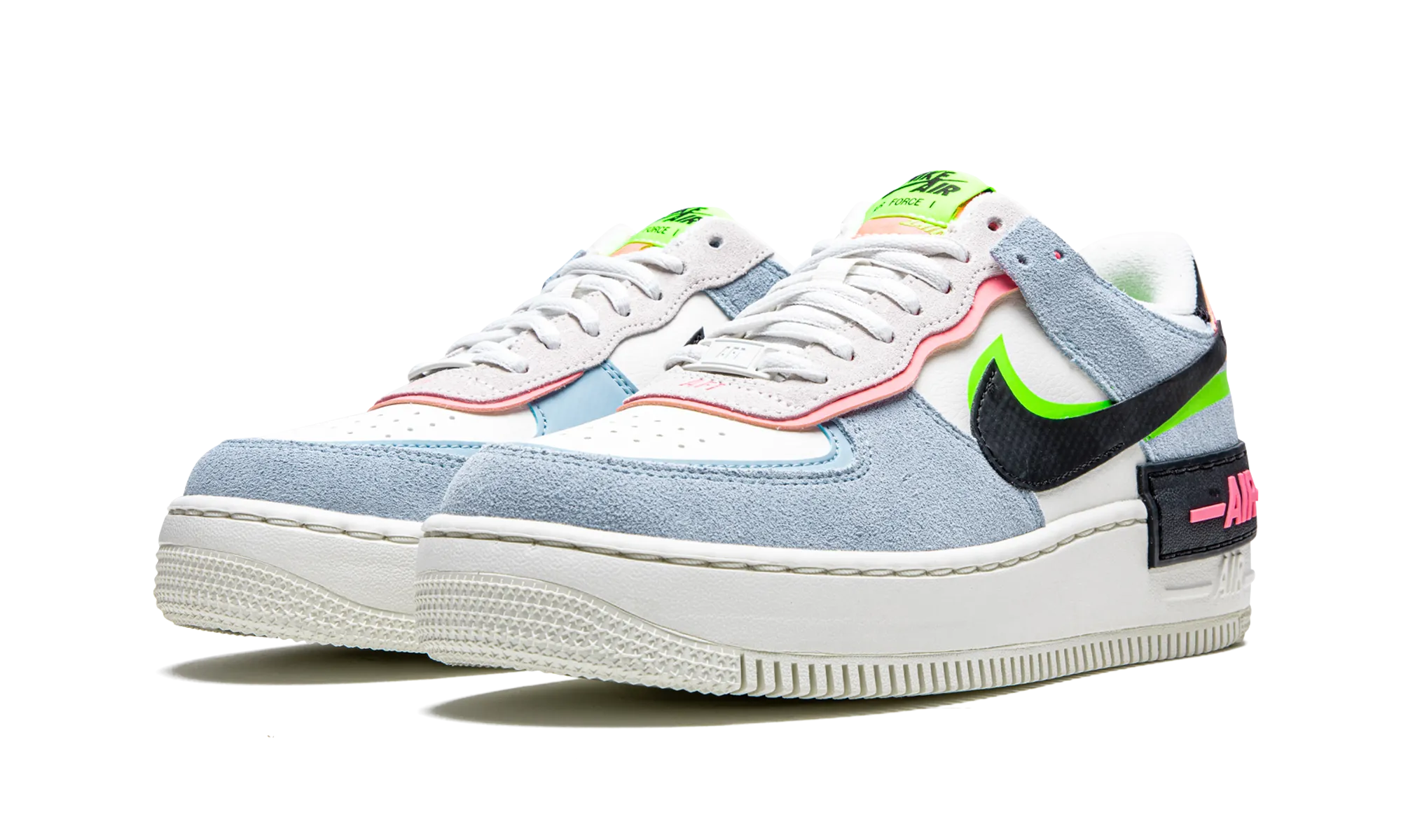 Padded Power AIR FORCE 1 SHADO MNS WMNS "Sunset Pulse"