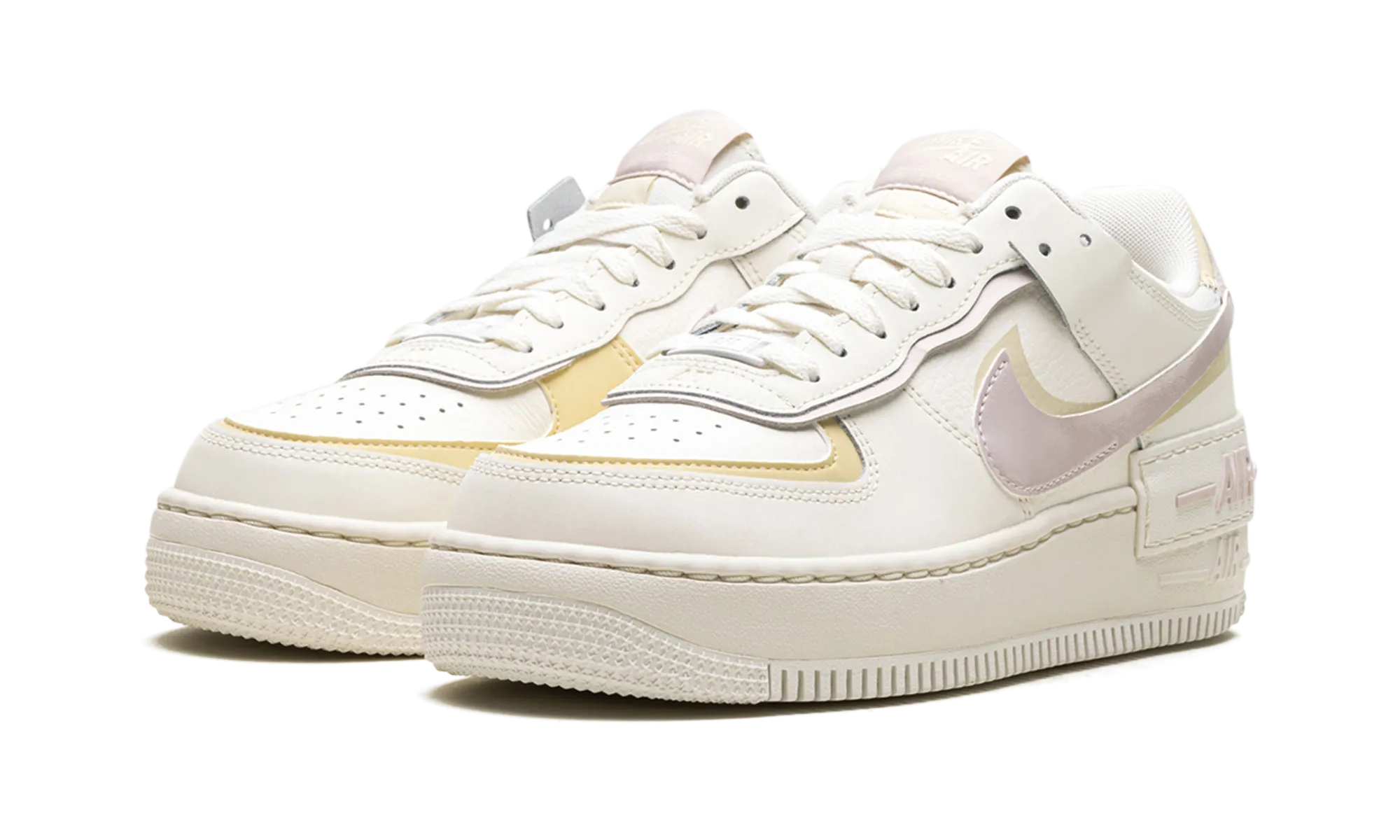AIR FORCE 1 SHADOW WMNS "SAIL PLATINUM VIOLET" Heel Counter Structure