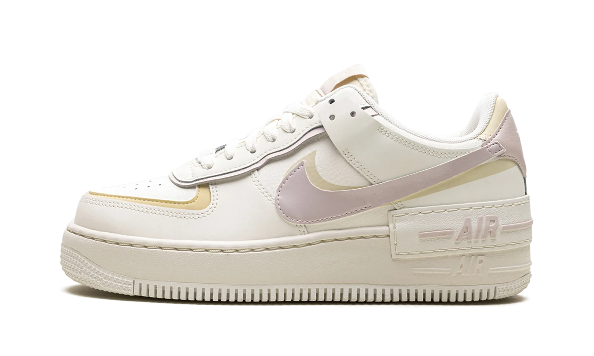 AIR FORCE 1 SHADOW WMNS "SAIL PLATINUM VIOLET" Orthopedic Arch Support Shock-absorbent materials