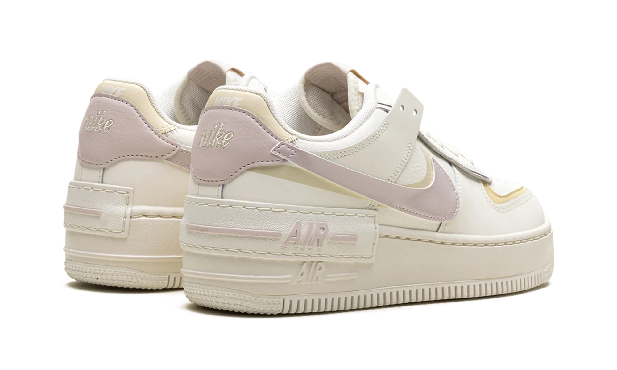 AIR FORCE 1 SHADOW WMNS "SAIL PLATINUM VIOLET" Knit Fabric Integration
