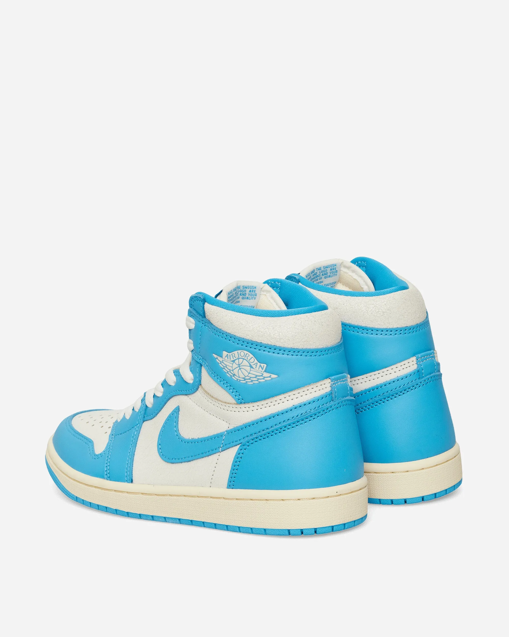TPU Midsole Arch   Support Air Jordan 1 High OG UNC Reimagined Sneakers Dark Powder Blue