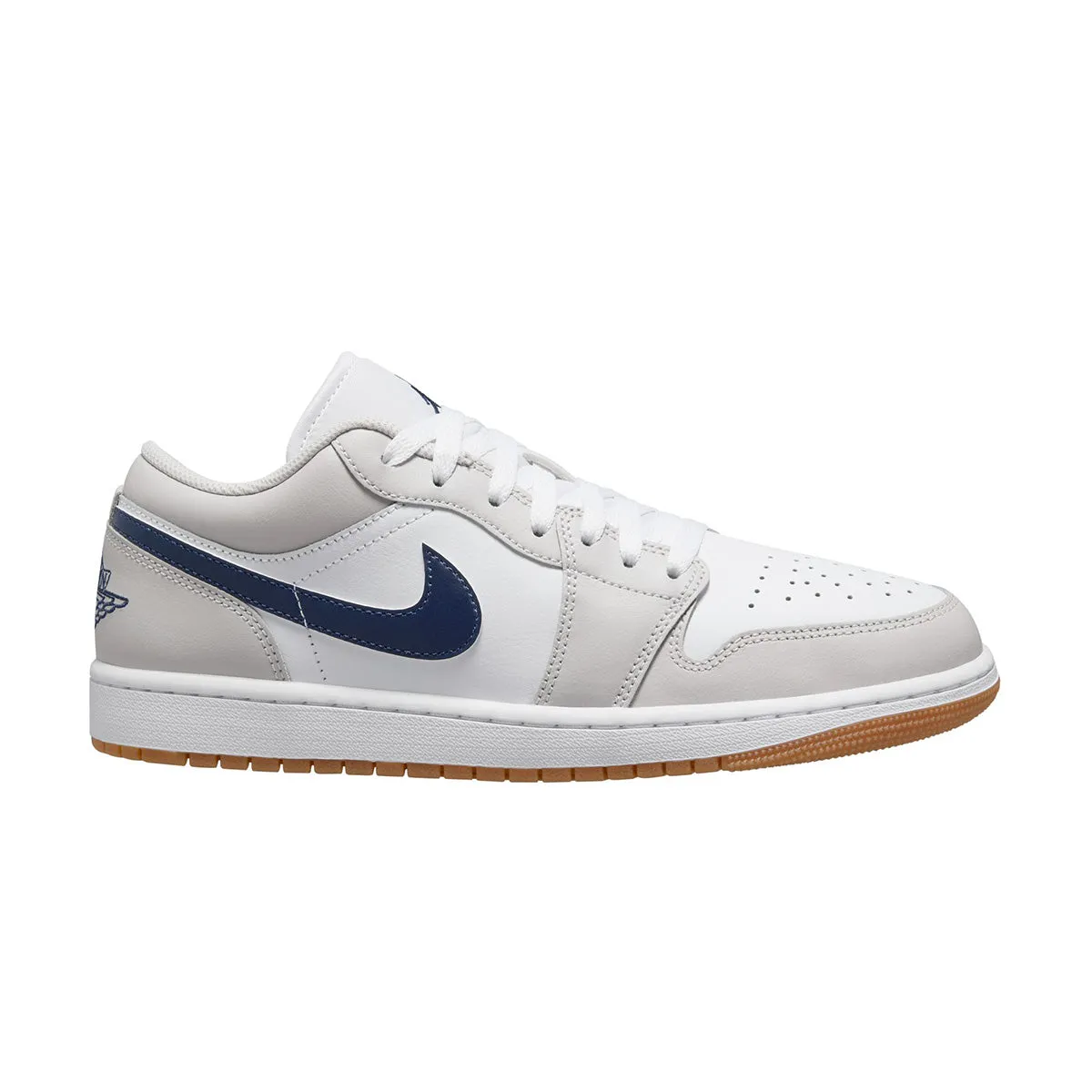 Air Jordan 1 Low 'Midnight Navy Neutral Grey' All-around durability Pilates