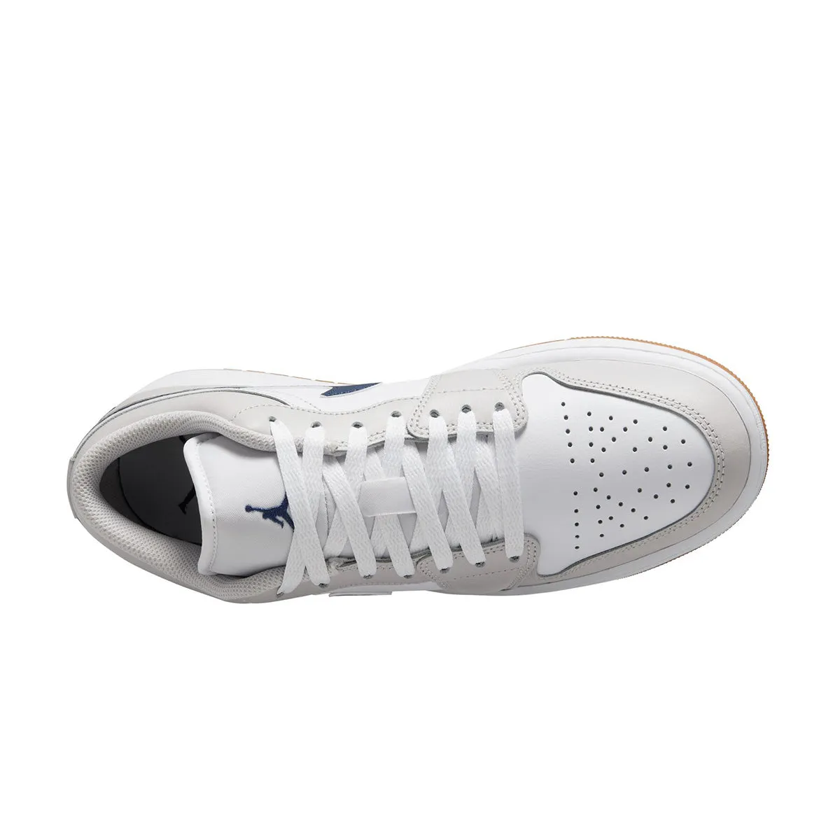 Air Jordan 1 Low 'Midnight Navy Neutral Grey' Quick Fit