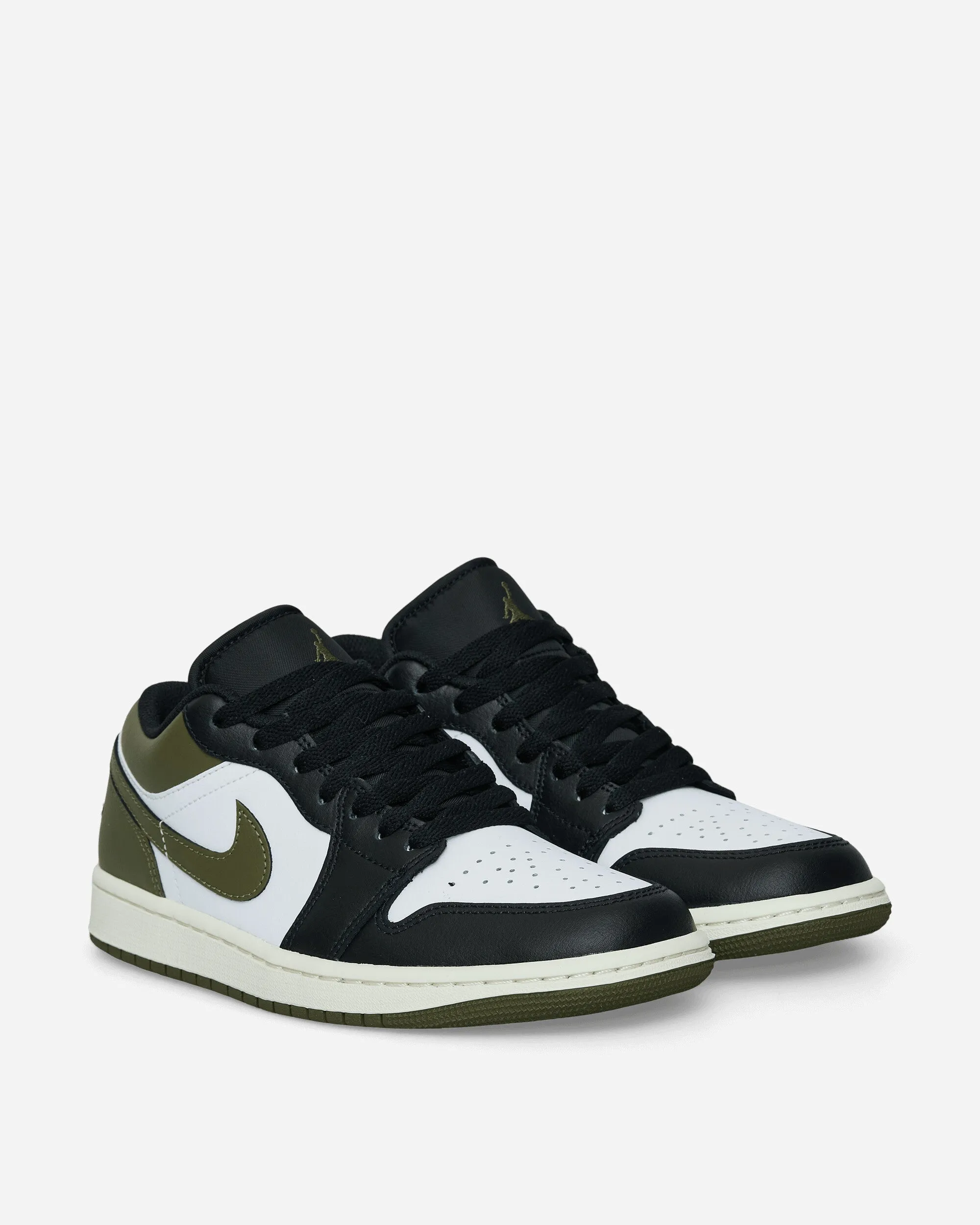 Balance Motion Air Jordan 1 Low Sneakers Black / Medium Olive