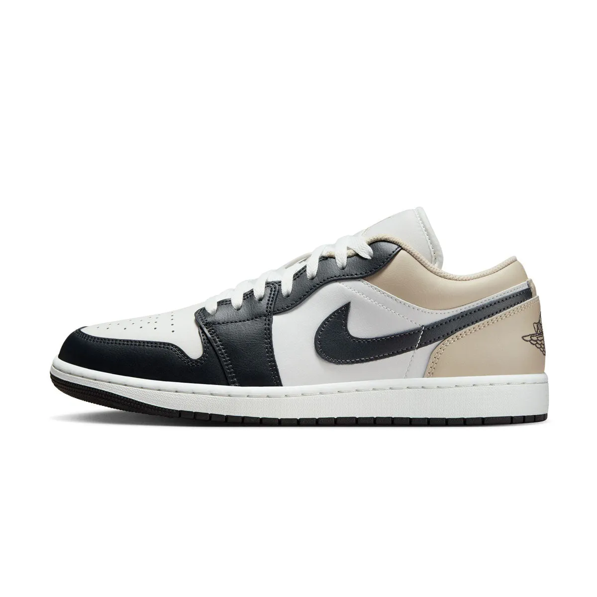 Air Jordan 1 Low 'Summit White Off Noir Rattan' Padded shock absorption Fashion-forward comfort