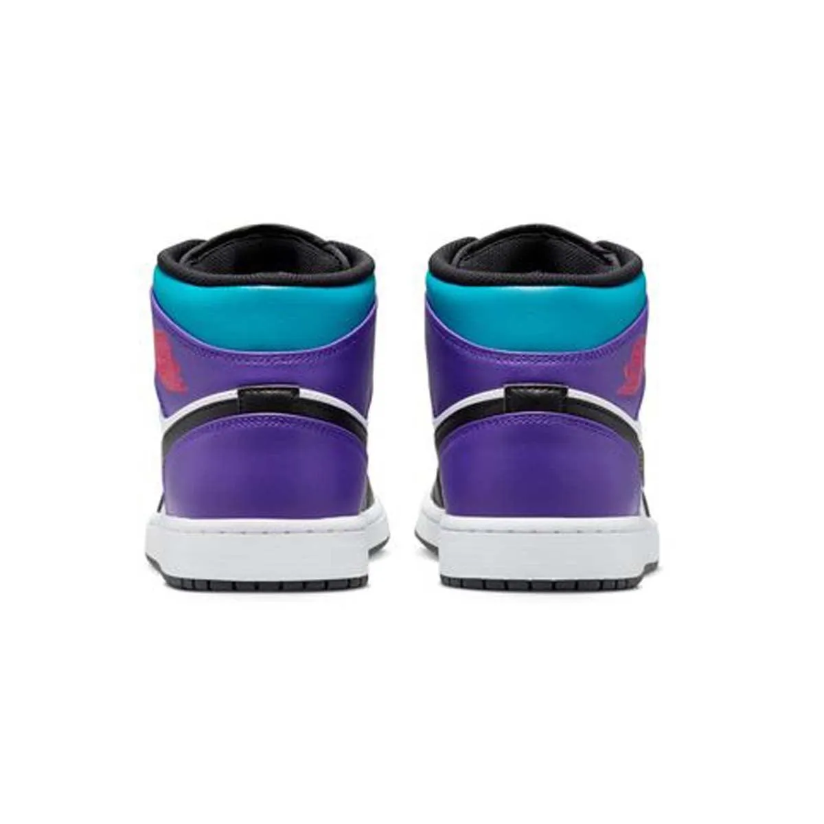 Air Jordan 1 Mid 'Aqua Purple' Modern Look most classic