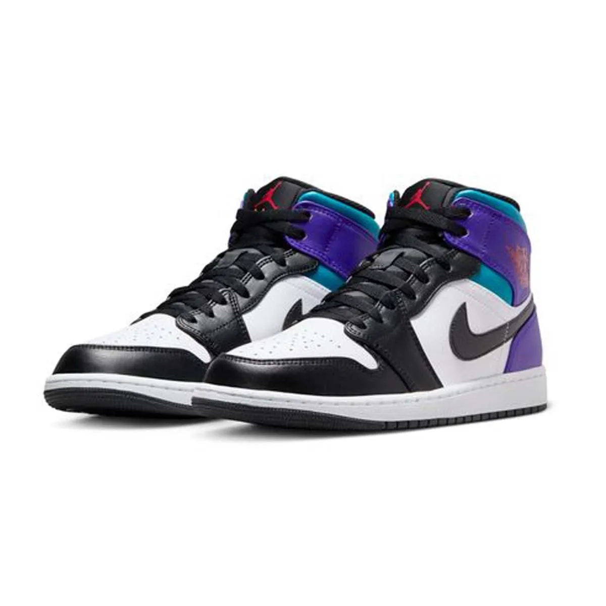 rainy - day shoes irreplaceable Air Jordan 1 Mid 'Aqua Purple'