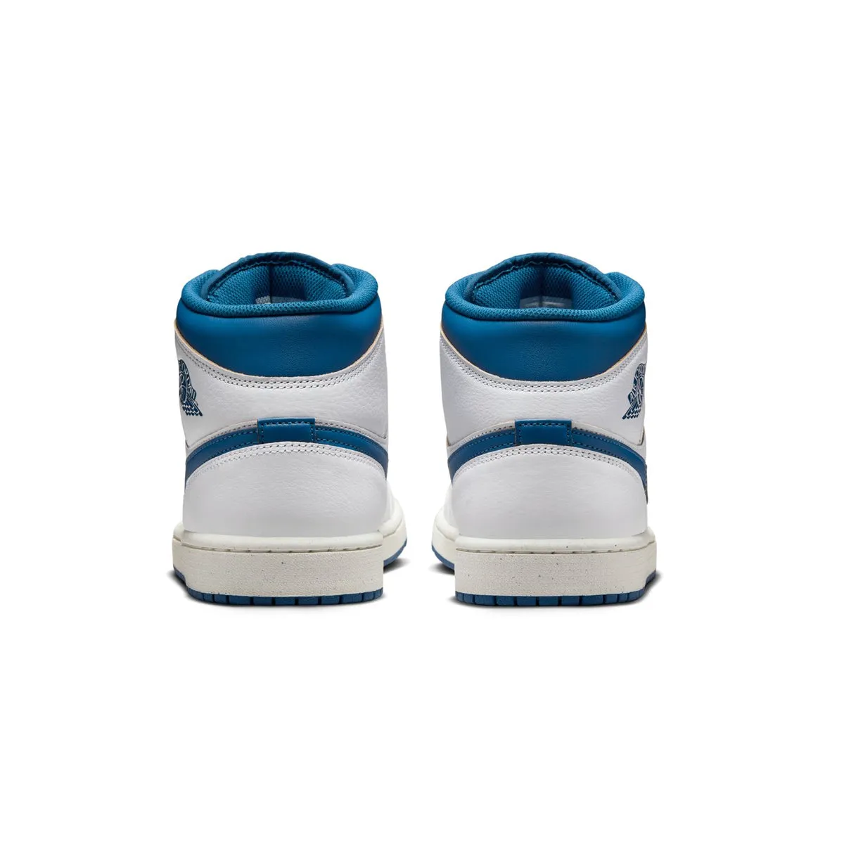 perforated Air Jordan 1 Mid SE 'Industrial Blue'