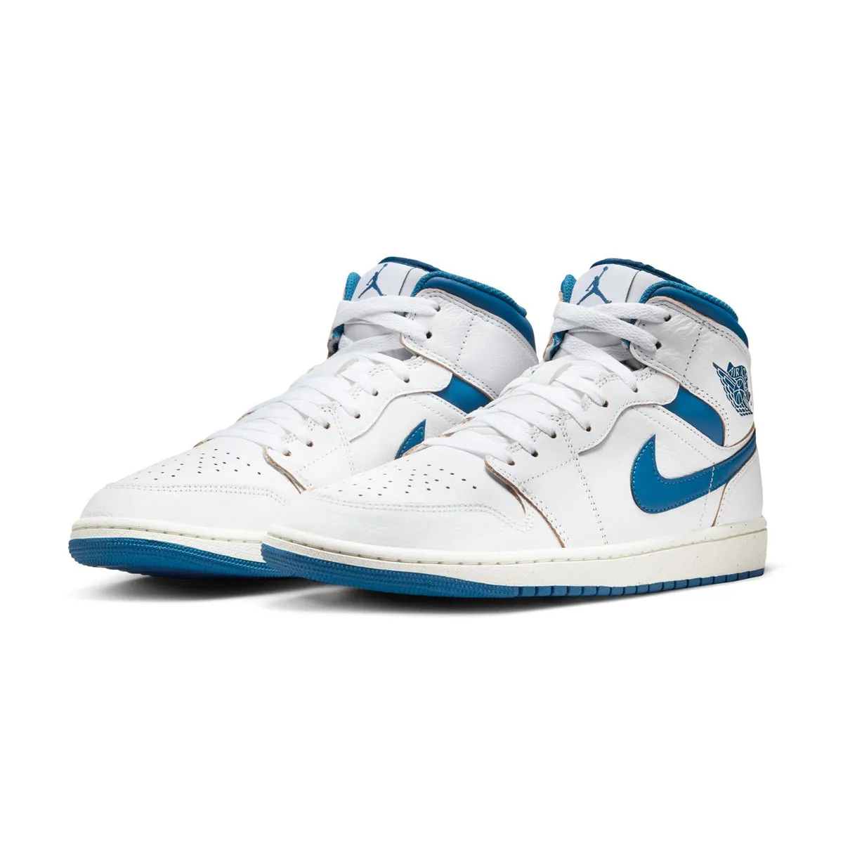 Air Jordan 1 Mid SE 'Industrial Blue' silhouette