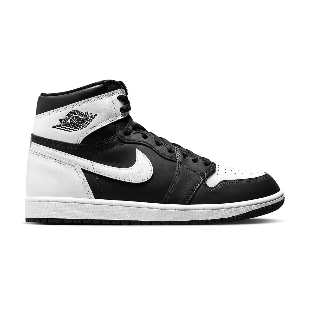 All-weather shock absorption Easy Slip-On Air Jordan 1 Retro High OG 'Black/White'