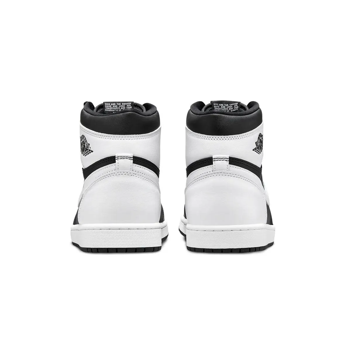 Air Jordan 1 Retro High OG 'Black/White' Slippers