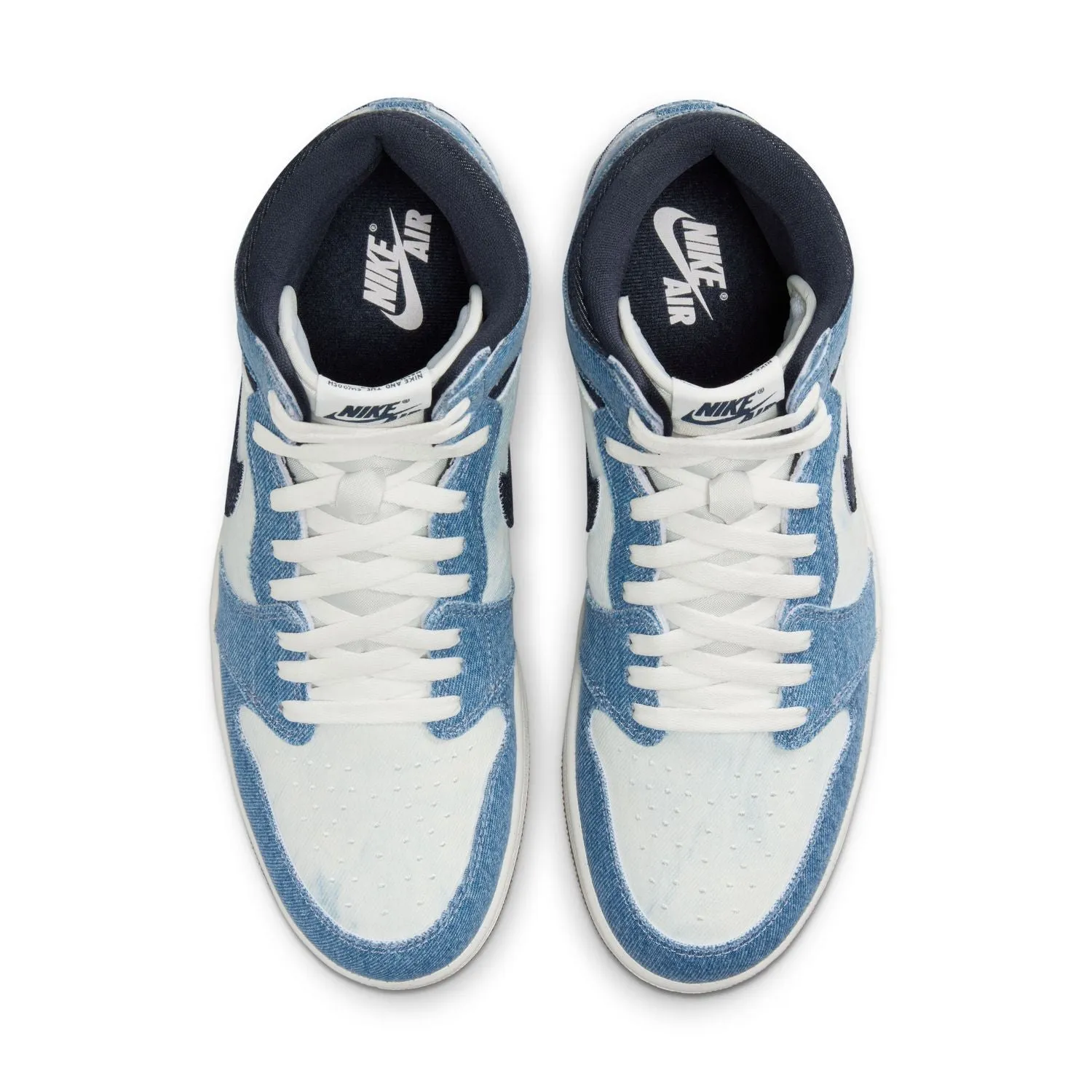 Air Jordan 1 Retro High OG 'Denim' Unique Design All-purpose sole