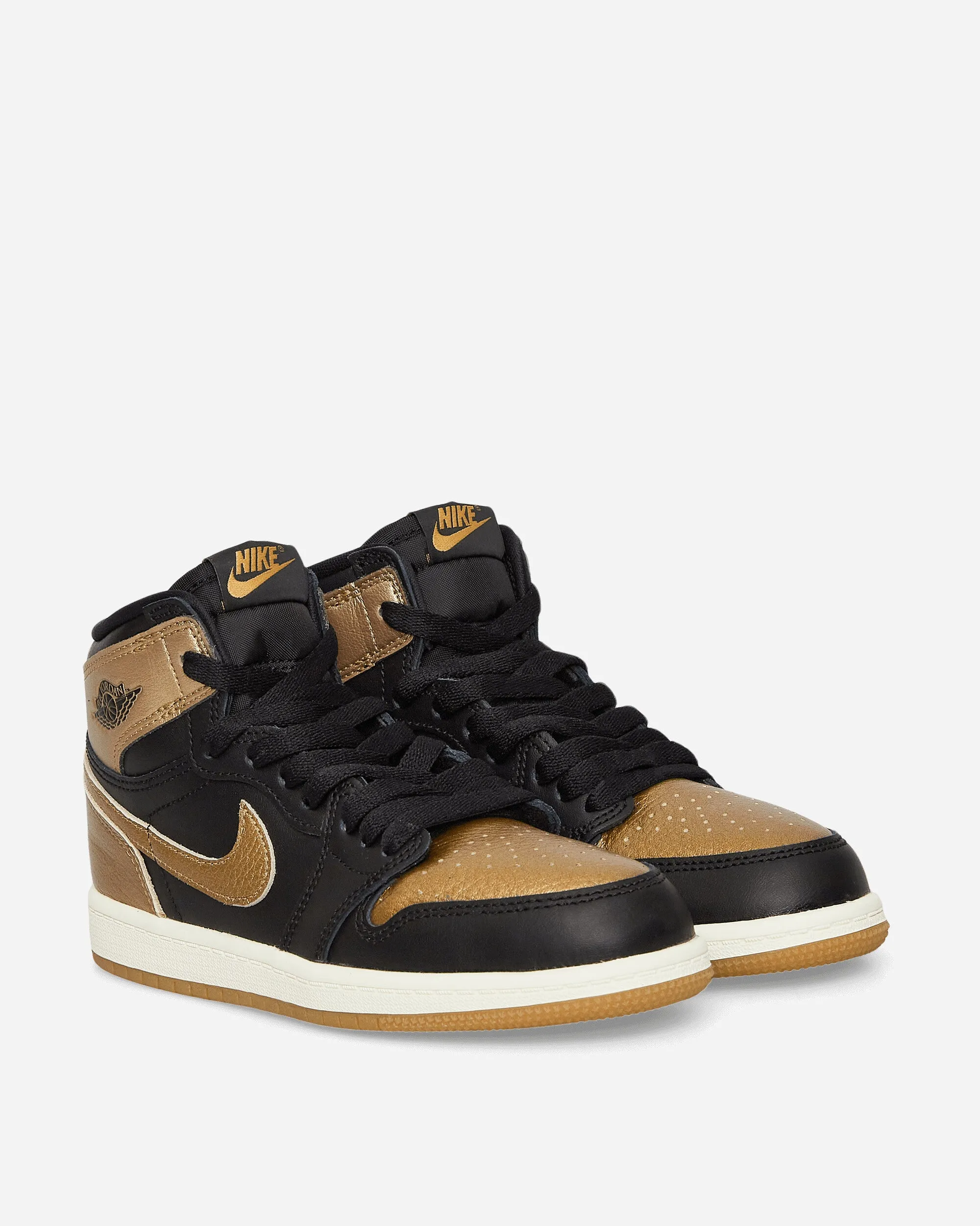 Easy Steps Air Jordan 1 Retro High OG (PS) Sneakers Black / Gold