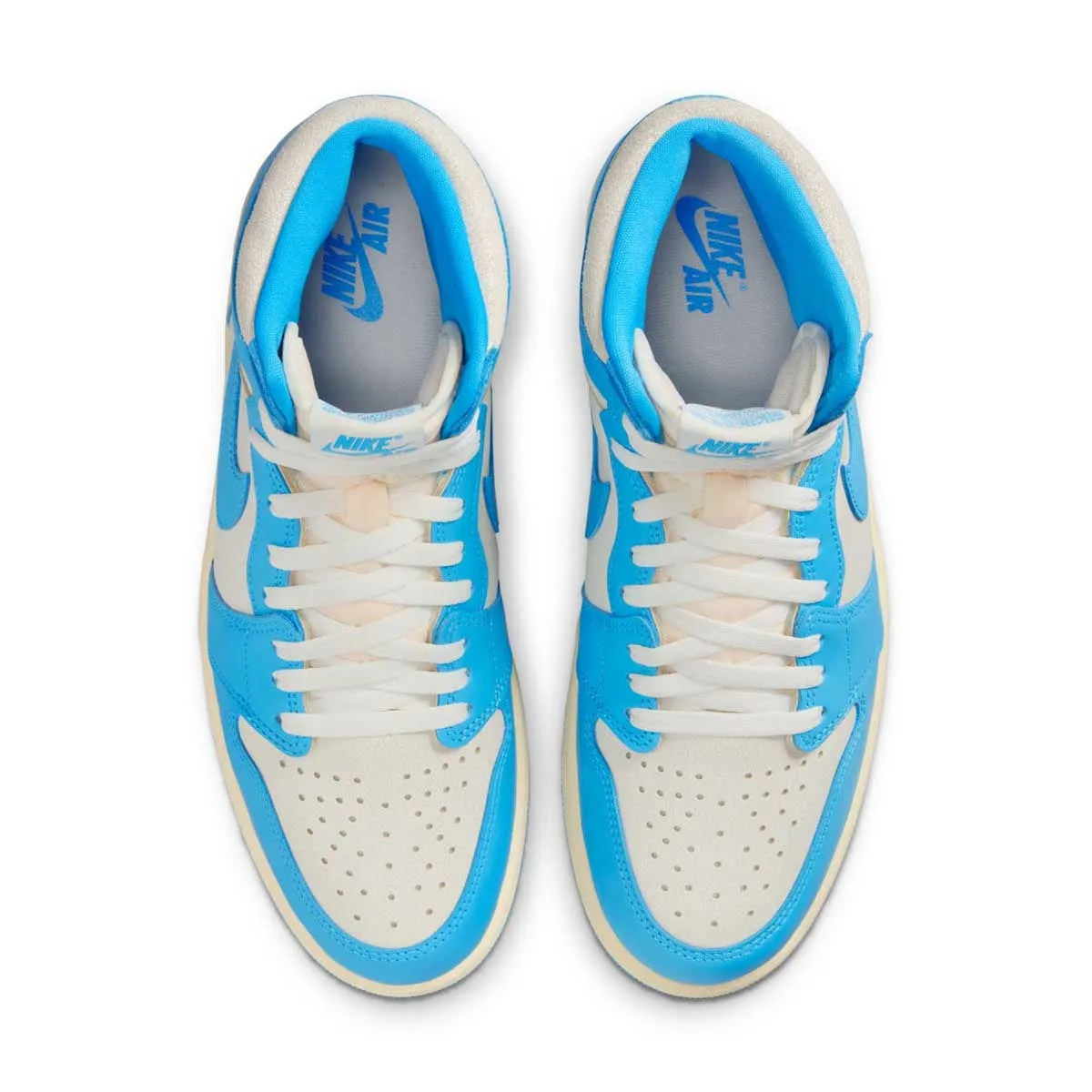 Air Jordan 1 Retro High OG 'UNC Reimagined' All-around silhouette mountain boots