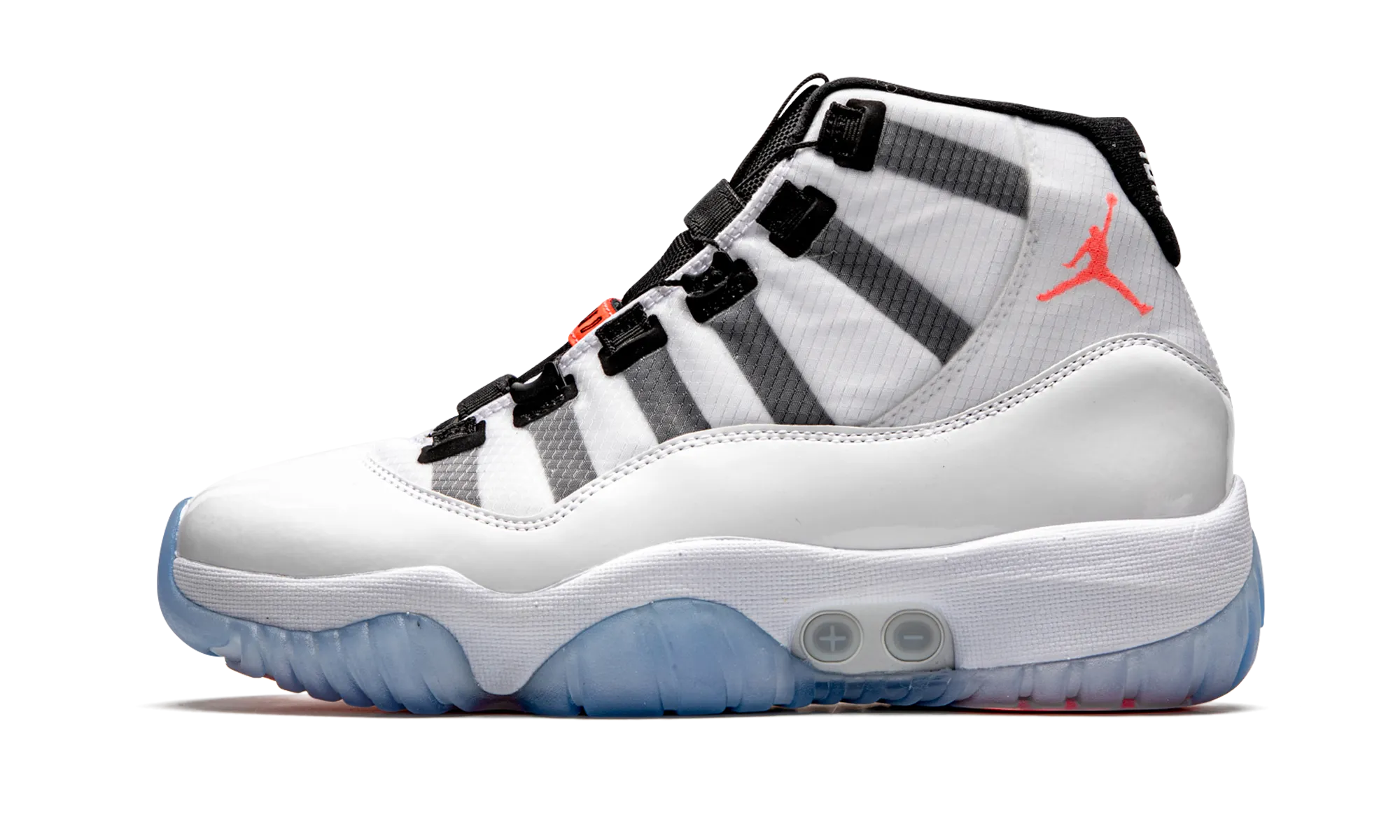 Air Jordan 11 Adapt "White" Structural Podular Tread Foot Movement Boost