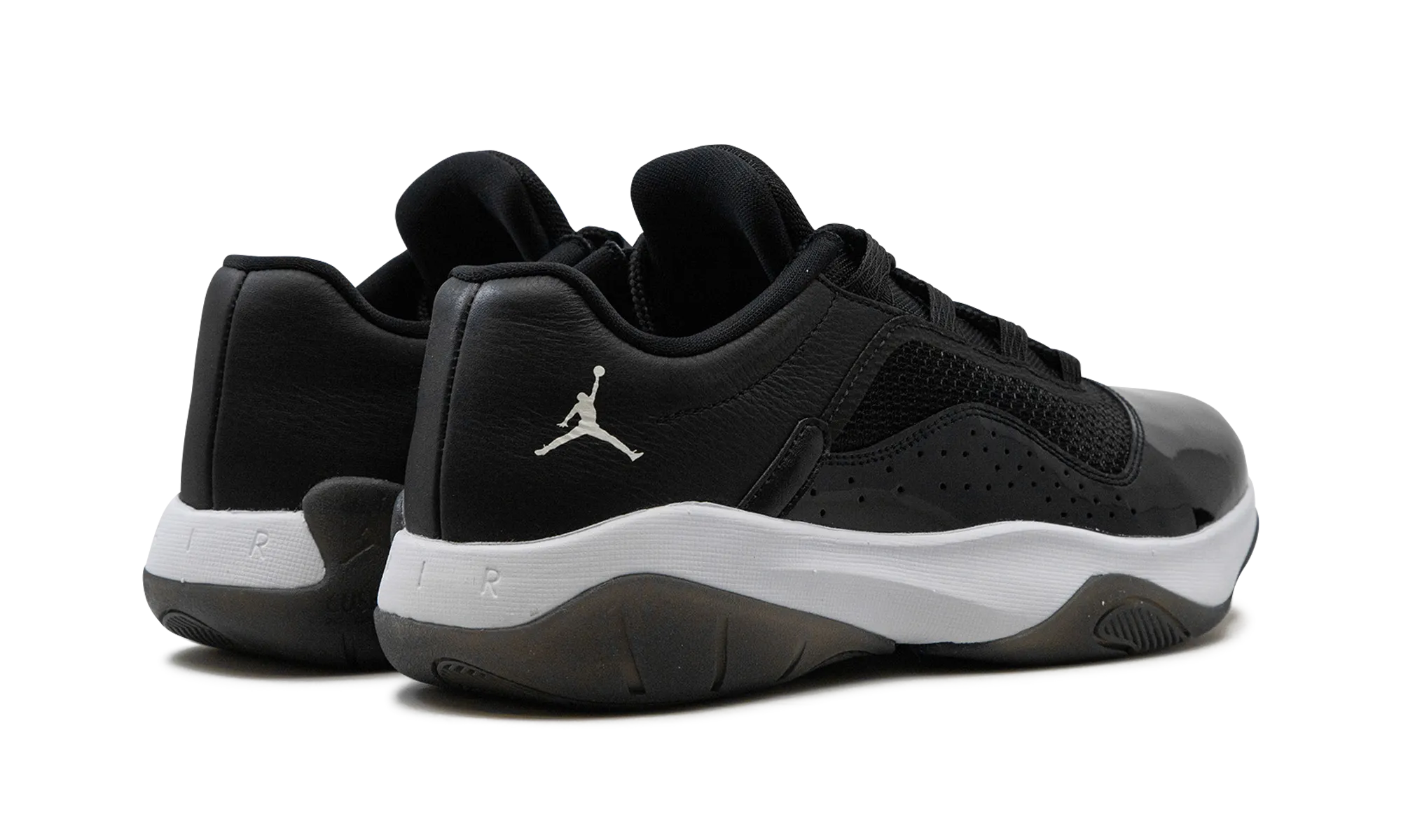 Centered Pivot Points Bounce Enhancement System Air Jordan 11 CMFT Low "Black/White"