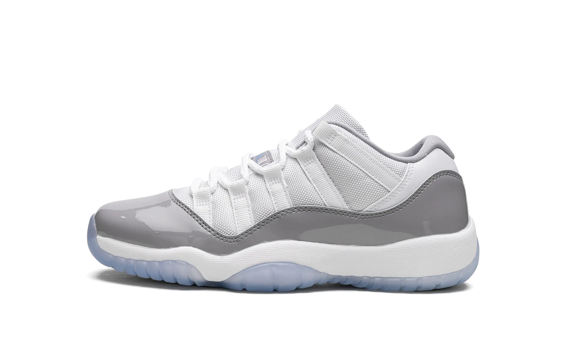 Cushioned Collar Design Air Jordan 11 Low GS "Cement Grey"