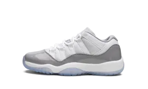 Cushioned Collar Design Air Jordan 11 Low GS "Cement Grey"