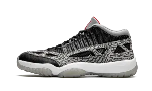 Impact Absorption Tech Ventilated Midsole Design Air Jordan 11 Low IE "Black Cement"